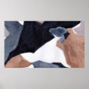 Recherche de bleu noir posters Géométrique