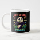 Recherche de fille de panda tasses Mignon