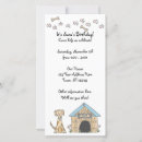 Recherche de niche invitations Dog