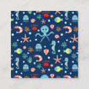 Recherche de créature de mer cartes visite Bleu