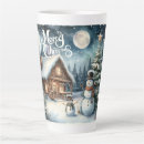 Recherche de peinture de noël tasses Hiver