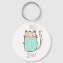 Recherche de minou mignon porteclés Floral