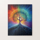 Recherche de arbre de la vie puzzles Arc en ciel