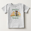 Recherche de forêt bébé tshirts Animaux de la forêt