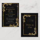 Recherche de remise diplôme invitations Noir