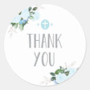 Recherche de fleur bleu autocollants Merci