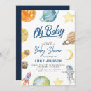 Recherche de astronaut baby shower invitations Espace