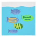Suche nach bunte fische poster Modern