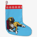 Recherche de noël de boxeur Canin