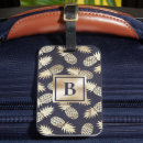 Recherche de ananas bagages étiquettes Moderne