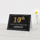 Recherche de 10ème anniversaire cartes 10 ans