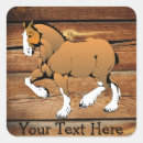 Recherche de clydesdale autocollants Ferme