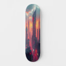 Recherche de cyberpunk skateboards Esthétique