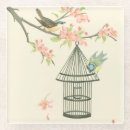 Recherche de oiseaux dessous de verres Fleur