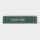Recherche de plaque bureau porte noms Blanc