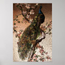 Recherche de vintage paon art Oiseau