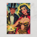 Recherche de magicien cartes postales Magique