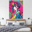 Suche nach geisha leinwandbilder Kimono