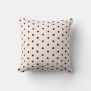 Recherche de pêche et noir coussins Chic