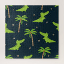 Recherche de crocodile puzzles Motif