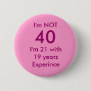 Suche nach glücklicher 40 geburtstag buttons Party