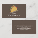 Recherche de restaurant mexicain cartes visite Camion de nourriture