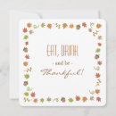 Suche nach thanksgiving party einladungen Modern