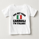 Recherche de petite italienne bébé tshirts Drapeau italien