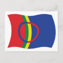 Recherche de saami cartes postales Drapeau
