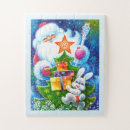 Recherche de père noël vintage puzzles Festif