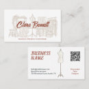 Recherche de atelier cartes visite Couturière