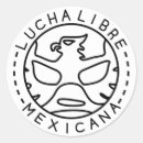 Recherche de lutteurs autocollants Mexicain