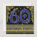 Recherche de adult 60th anniversaire invitations Noir
