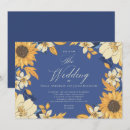 Recherche de tournesols mariage invitations Moderne