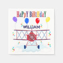 Recherche de anniversaire avion serviettes Aviateur