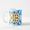 Recherche de bleu cyan tasses Abstrait