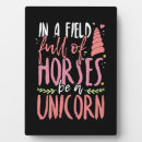 Recherche de licorne plaques Cheval