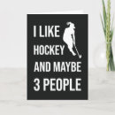 Suche nach hockey fan karten Lustig