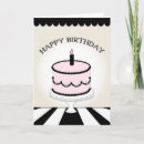 Suche nach schwarze streifen karten Geburtstagskuchen