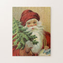 Recherche de vintage santa claus puzzles Arbre de noël