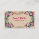 Recherche de pays chic cartes visite Vintage