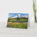 Recherche de sapin vœux cartes Montagne enneigée