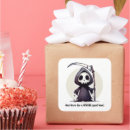 Recherche de halloween drôle autocollants Anniversaire