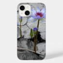 Recherche de nénuphars iphone coques Violet