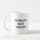 Recherche de chauffeur tasses Monde