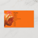 Suche nach orange blumen visitenkarten Customer