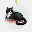 Suche nach schwarzweiss katze ornamente Katzen