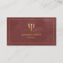 Recherche de consultation cartes visite Psychologique