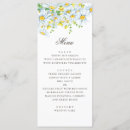 Recherche de floral menu mariage menus Printemps