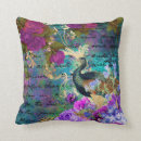 Recherche de paon coussins Floral